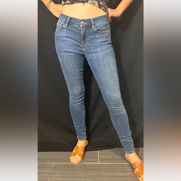 Frame jeans, Le skinny de Jeanne blue jeans women’s size 27 - Picture 1 of 13